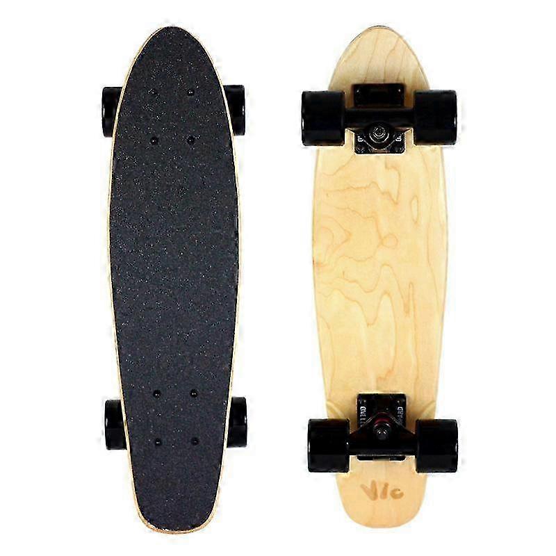 Complete Maple Skateboard Cruiser Board - Cool Penny Style Skateboard for Beginners & Road Use - Ideal for Fun Rides