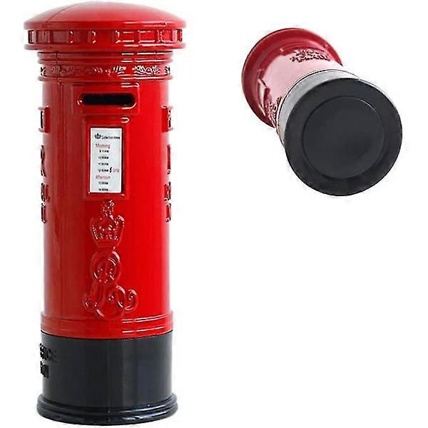 British red mailbox piggy bank piggy bank large capacity
