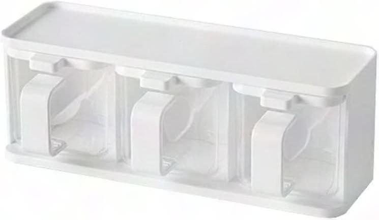 Clear Spice Rack Organizer for Kitchen Pantry Storage Multi-Functional Utensil Holder