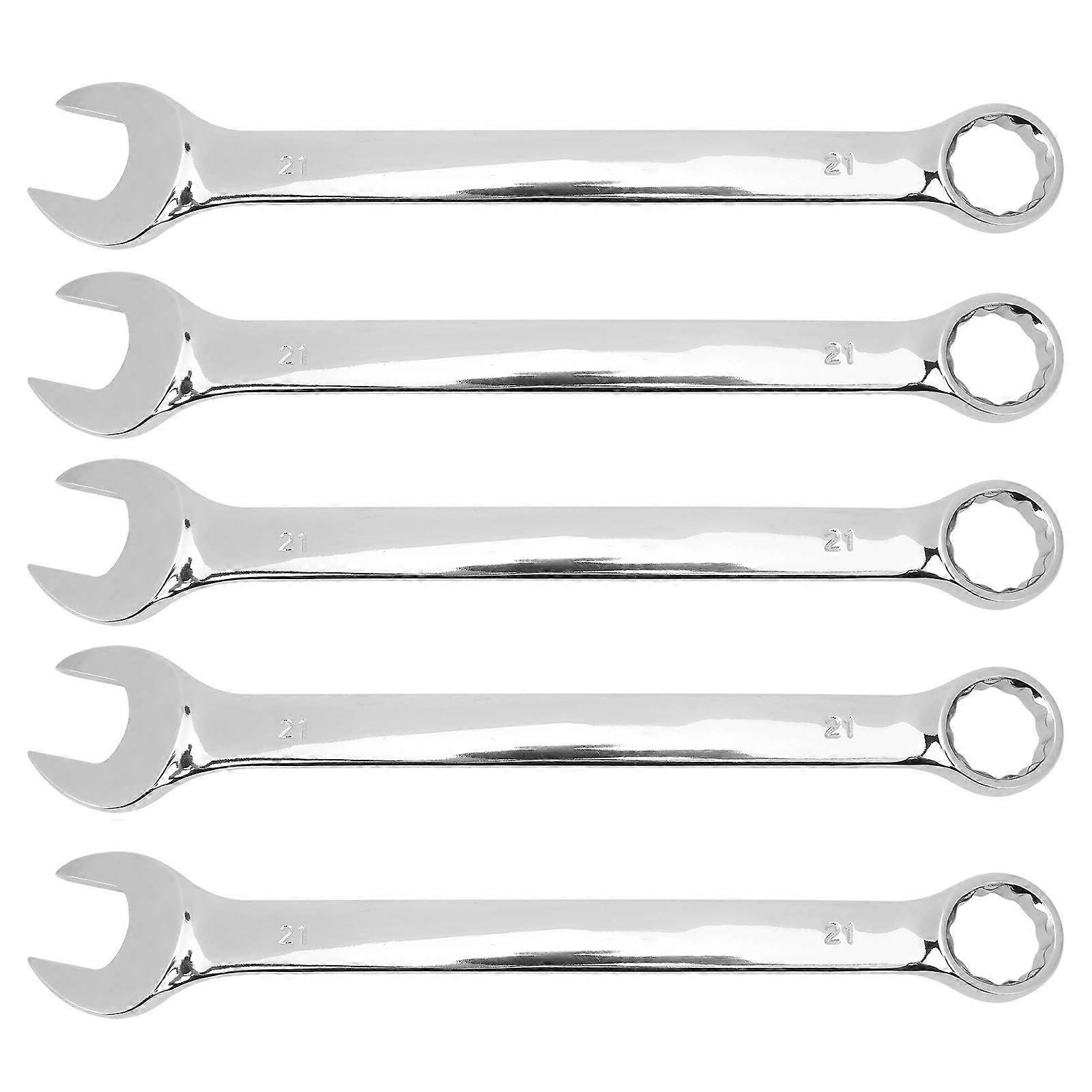Ratchet wrench open spanner box dualpurpose chrome vanadium steel 21mm