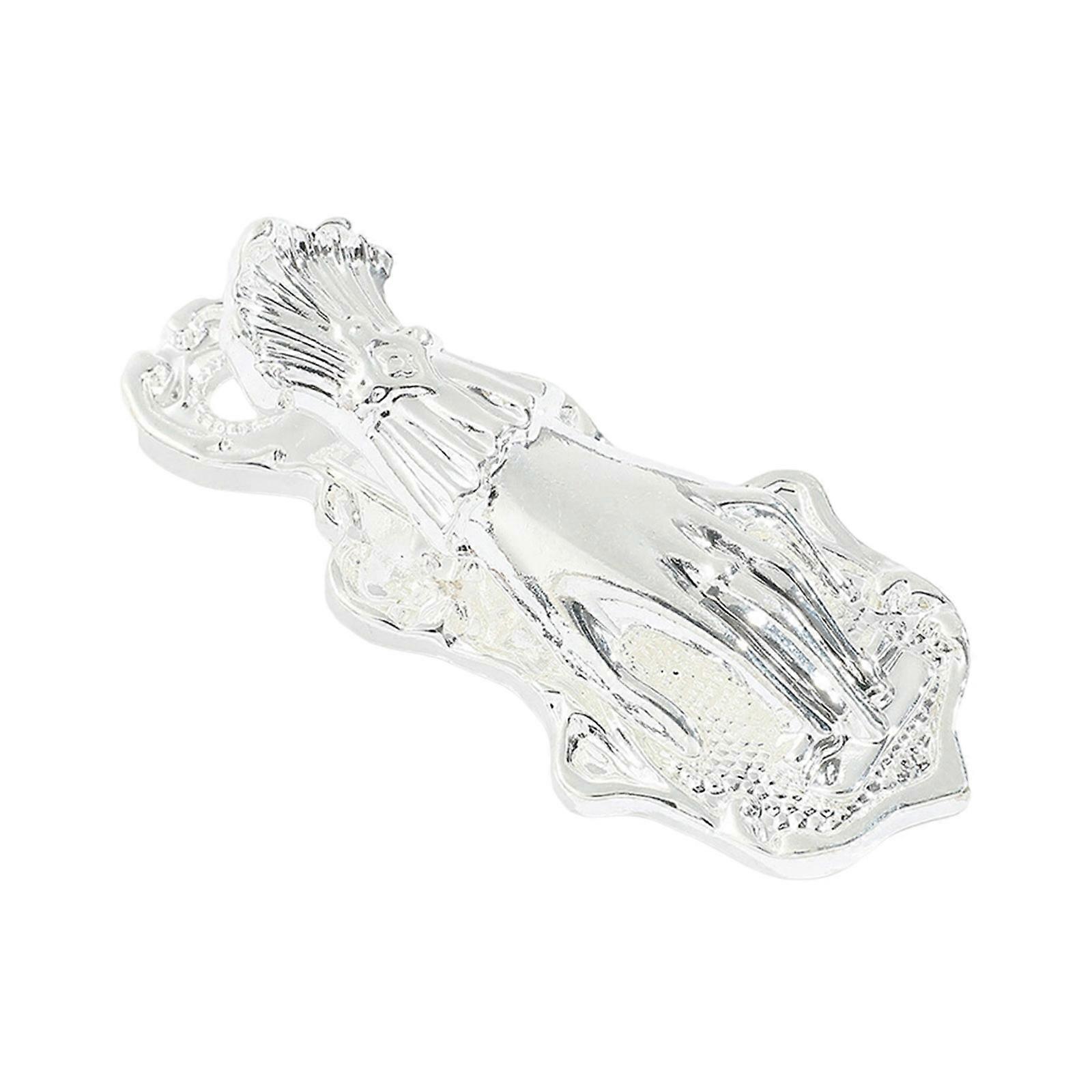 Metal Paper Clip Lady's Hand Shaped Book Clips Retro Page Holders Binders Clips For Efficient Paper Management Silver