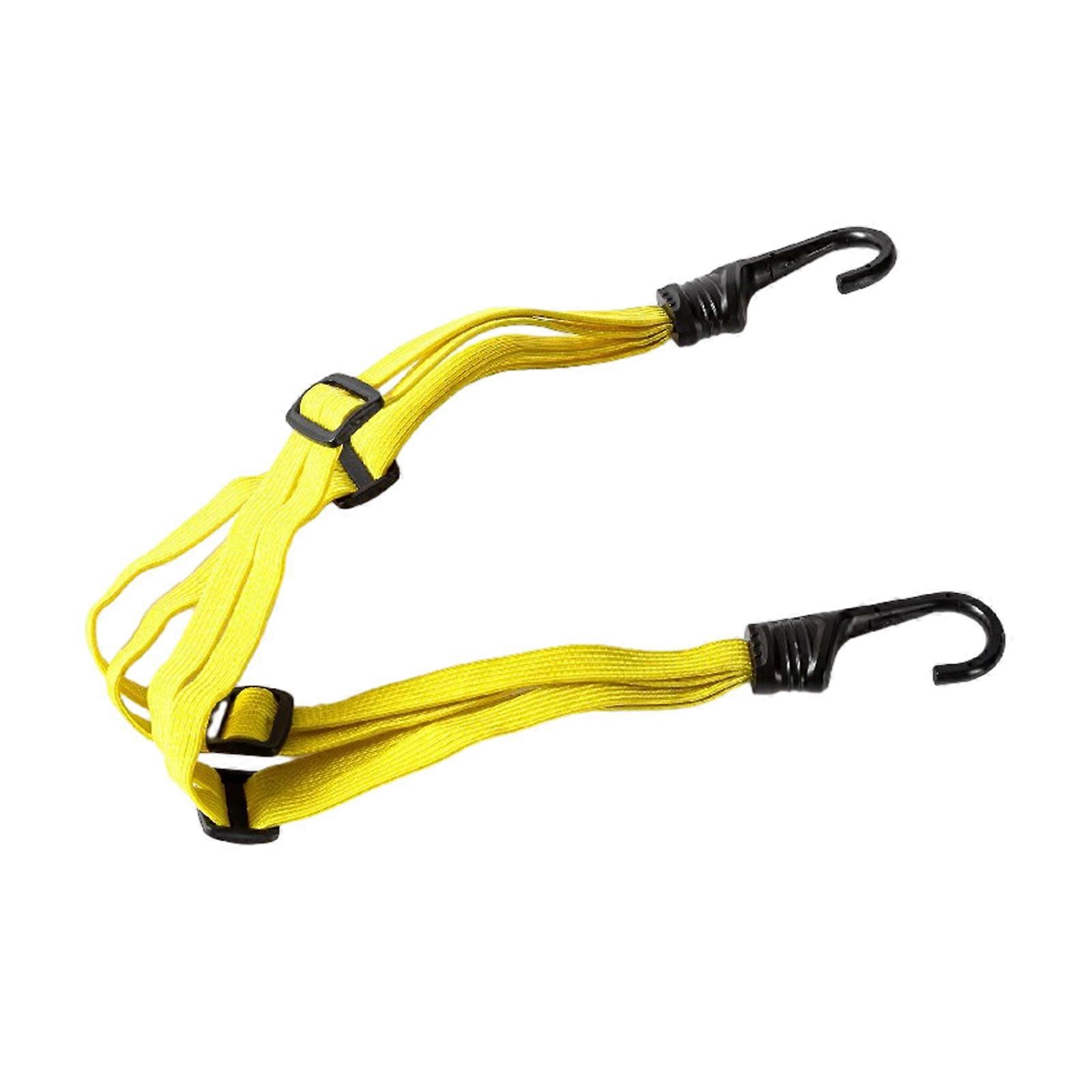 Profesjonell Nylon Motorsykkel Stropper Stiler Motorsykkel Bagasje Stropper Motorsykkel Tie Down Stropper Hold eiendeler intakte Gul
