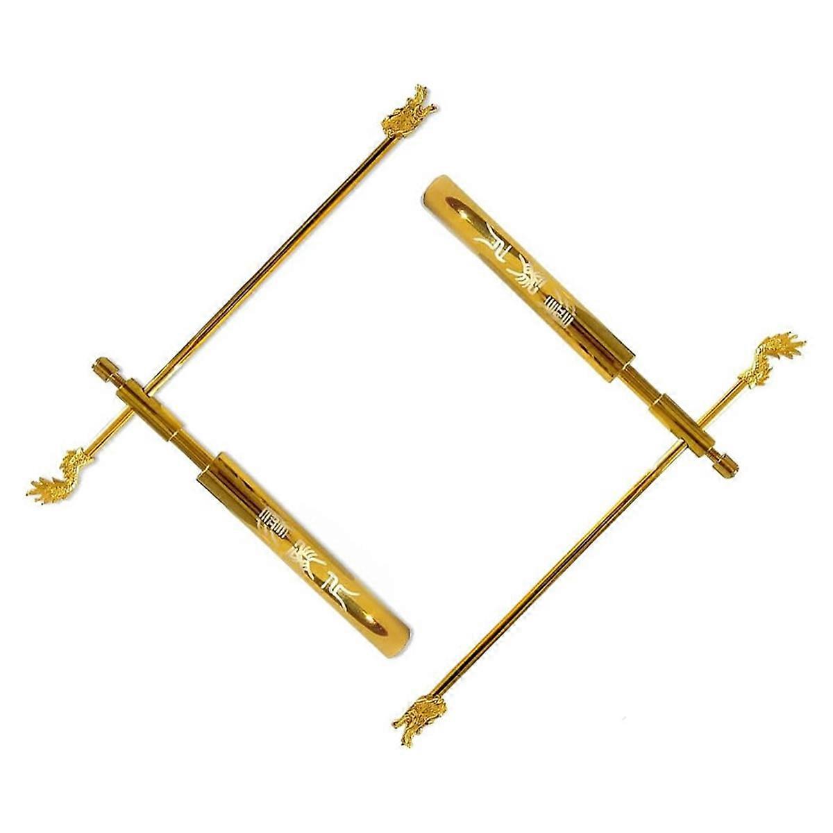 Golden Dragon Copper Dowsing Rods, Detachable, Easy to Carry, Easy to Operate, Suitable for Various Occasions