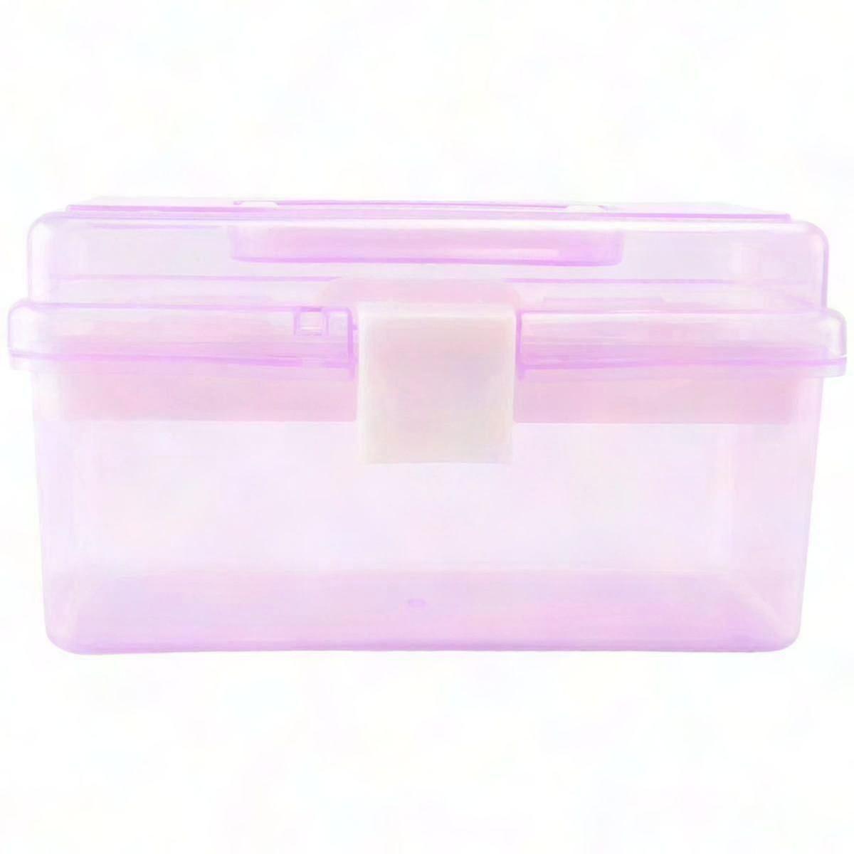 プラスチックハンドルハードウェアツール収納ボックス