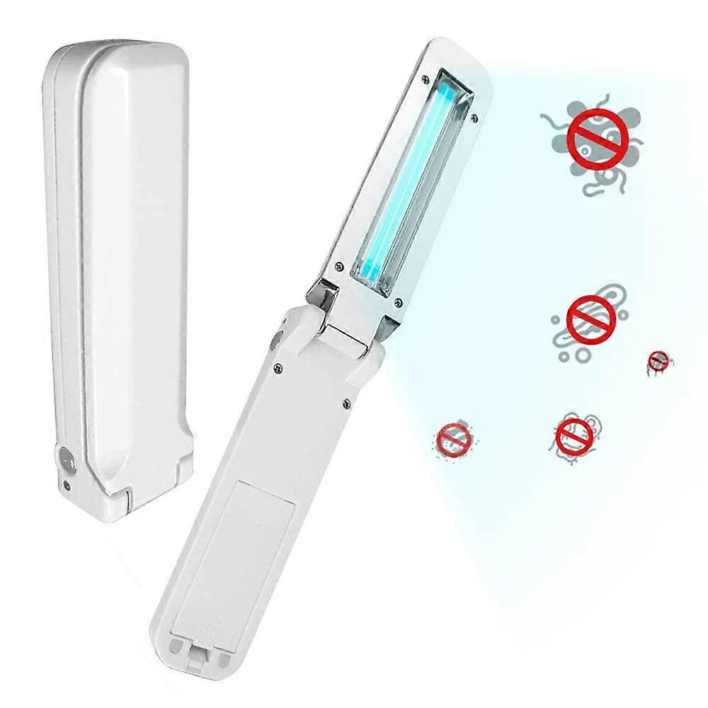 Portable Germicidal Lamp Portable Foldable Home Travel Mini UV Sterilizer with USB Port