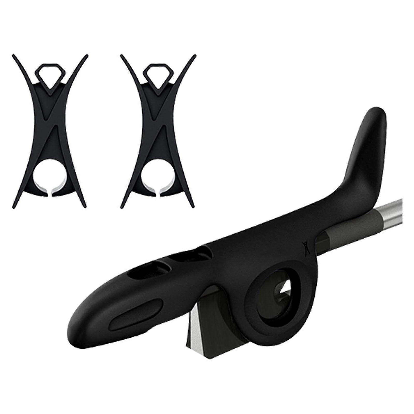 Silicon violin bow grip corrector, finger training device, violin training device, violin bow holder, grip corrector black