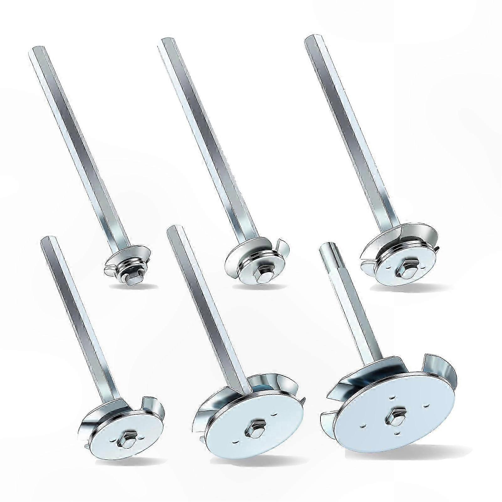 PVC Pipe Reamer Tool Set, 3/4/6/7 Pieces, High-Speed Steel, for Removing SCH 40 from Hub, 0.5-3 Inch Head, PVC/ABS Socket Saver