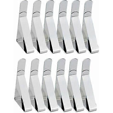 Tablecloth Clips, 12 Pcs Adjustable Tablecloth Clips