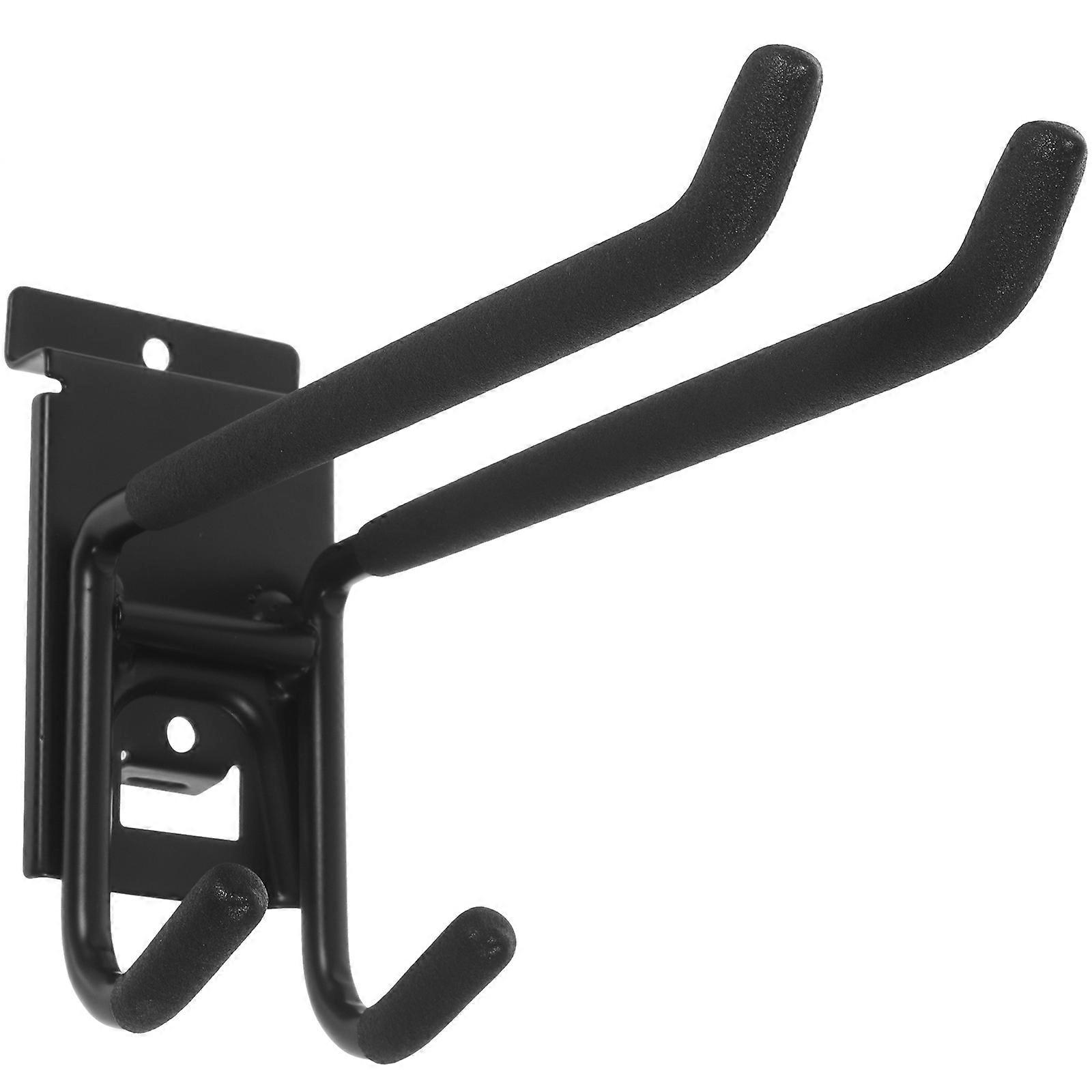 Garage Hooks For Tool Organization In Tool Room Featuring Double Layer Design With Practical Style And Plastic Coating In 21X13.5X6CM 1Set