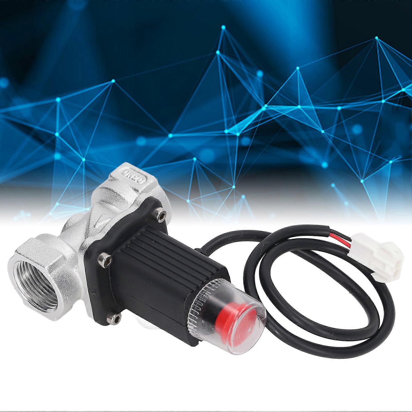 Gas Pipe Shut Off Valve Gas Leakage Detection Alarm Set for Household Use  3000PPM