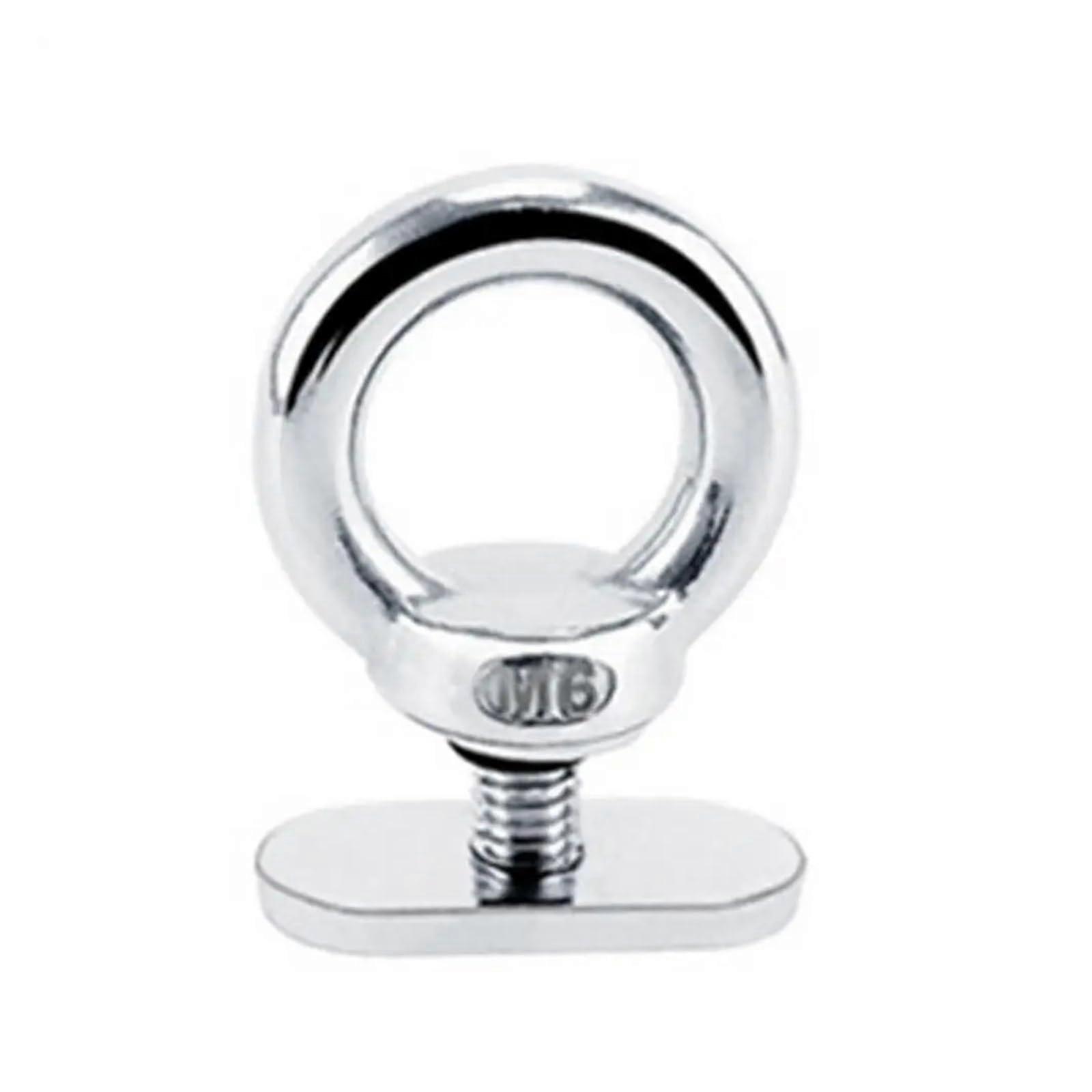 1 x Lifting Eyelet Nut Fastener Front Tent Stopper Track Mount Tie Down Eyelet Rail Track Screws Boat RV Caravan Camper Awning