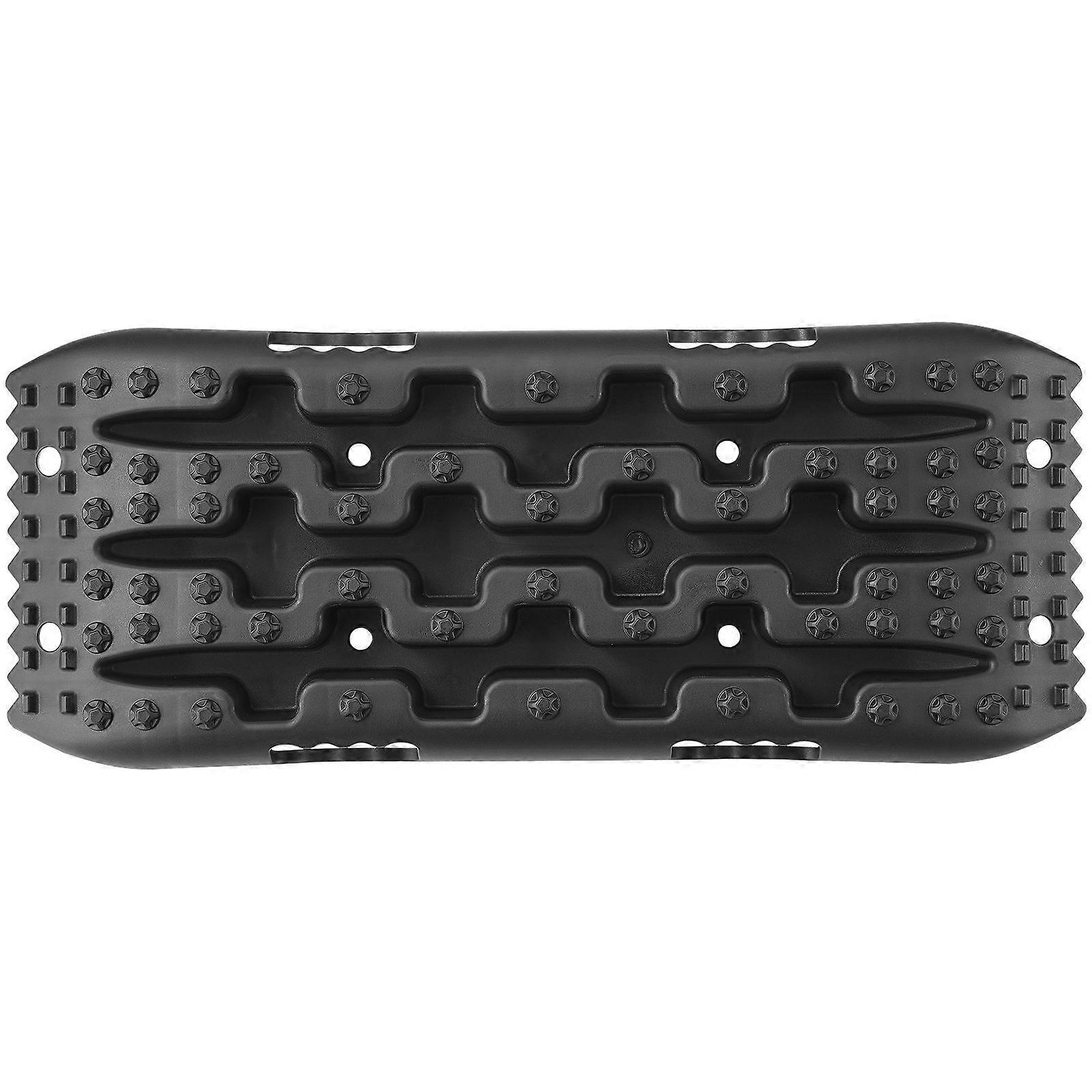 Πίνακες έλξης 10 TON με υλικό PP, πίνακες ανάκτησης για οχήματα εκτός δρόμου / αυτοκίνητα / pickups / SUV / RV, τσάντα αποθήκευσης, κοντό, μαύρο