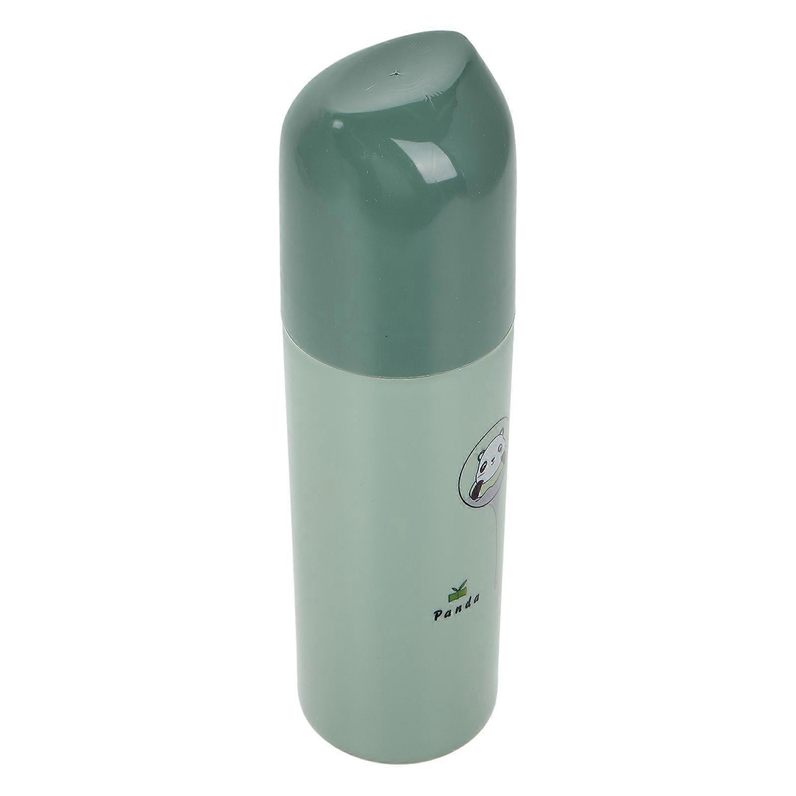 Portable Travel Toothbrush Holder with Integrated Mouthwash Cup for Couples and Students Reusable Plastic Storage Box Compact Size