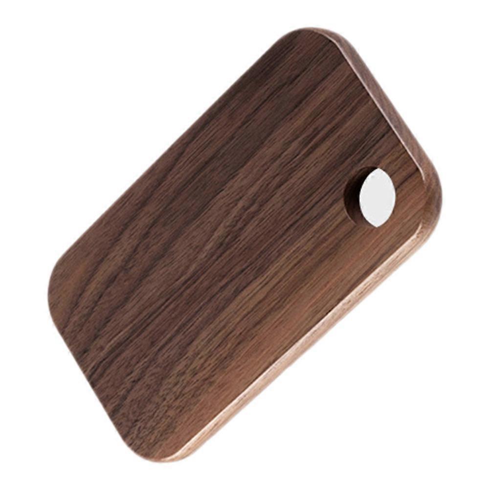 Wooden Cutting Board for Home Use Compact and Lightweight Coffee Color Small Cutting Board 7.87 x 5.91 inches