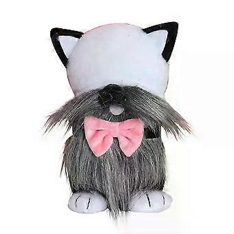 Easter Gnome Plush Doll Holiday Gnome Plush Ornament Long Fiber Faceless Beard Dwarf Doll Cat Valentine's Day Christmas Gift