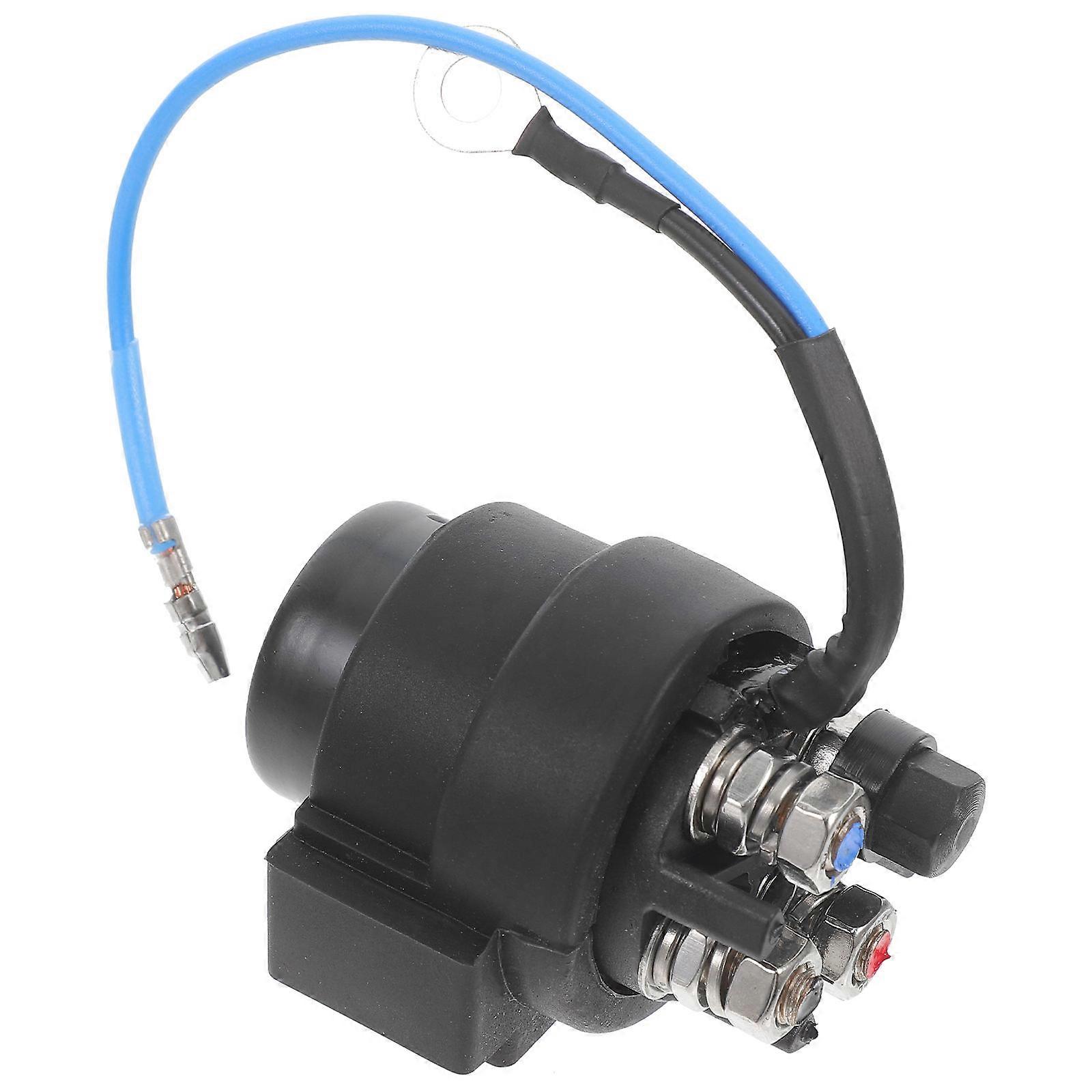 Automotive Relays For Outboard Motors Tilt Down Operation Black Color Enhances Stability Dimensions 6.50X5.10X4.40CM 1Pack