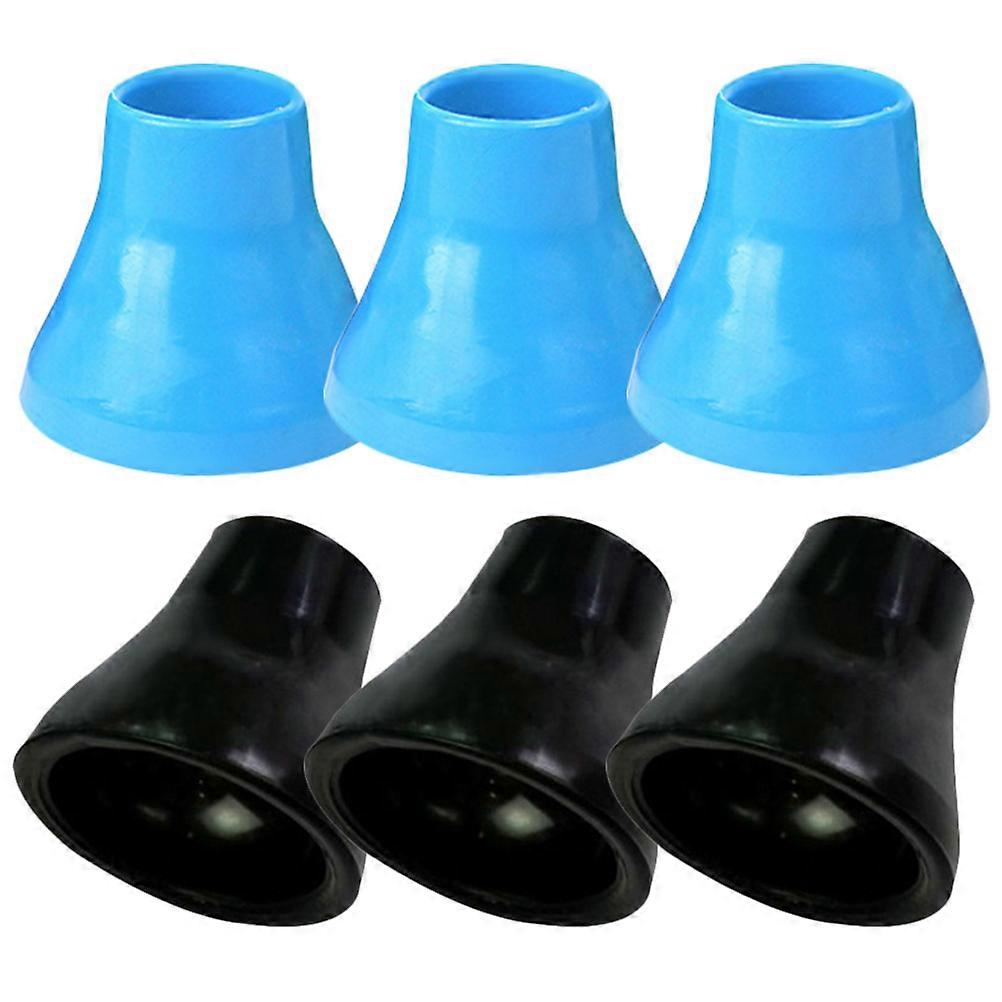 6pcs Portable Golf Ball Retriever, Compact Rubber Grabbers for Durable and Practical Ball Pickup, Fits Putter Grips
