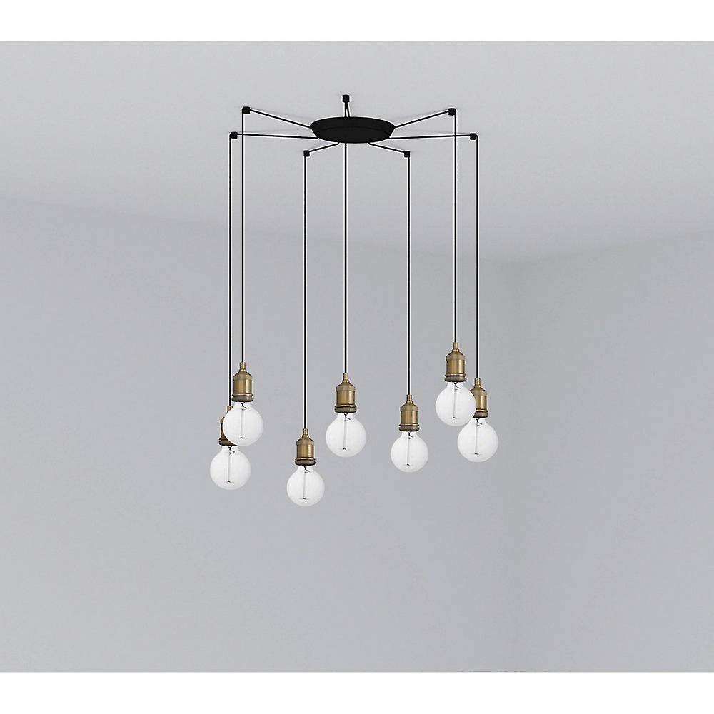 Faro ART - Cluster Pendant Ceiling Light Gold, E27