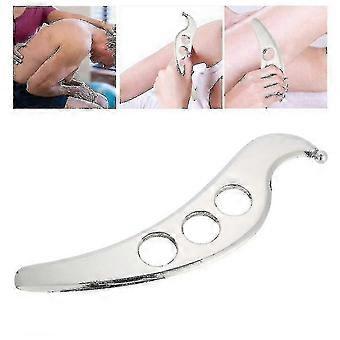 Stainless Steel Gua Sha Tool - Manual Scraping Massager for Muscle Relief