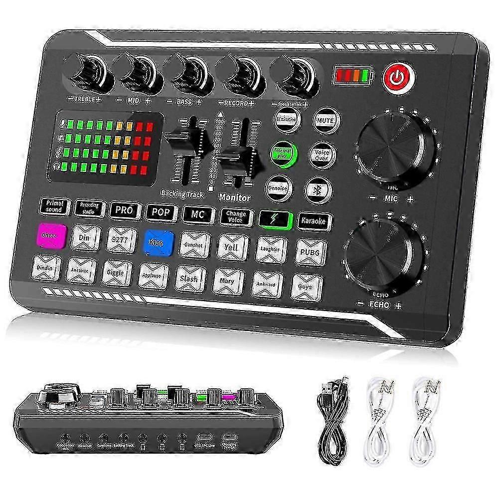 F998 Sound Mixer Post with Microphone Holder for Professional Audio Setup