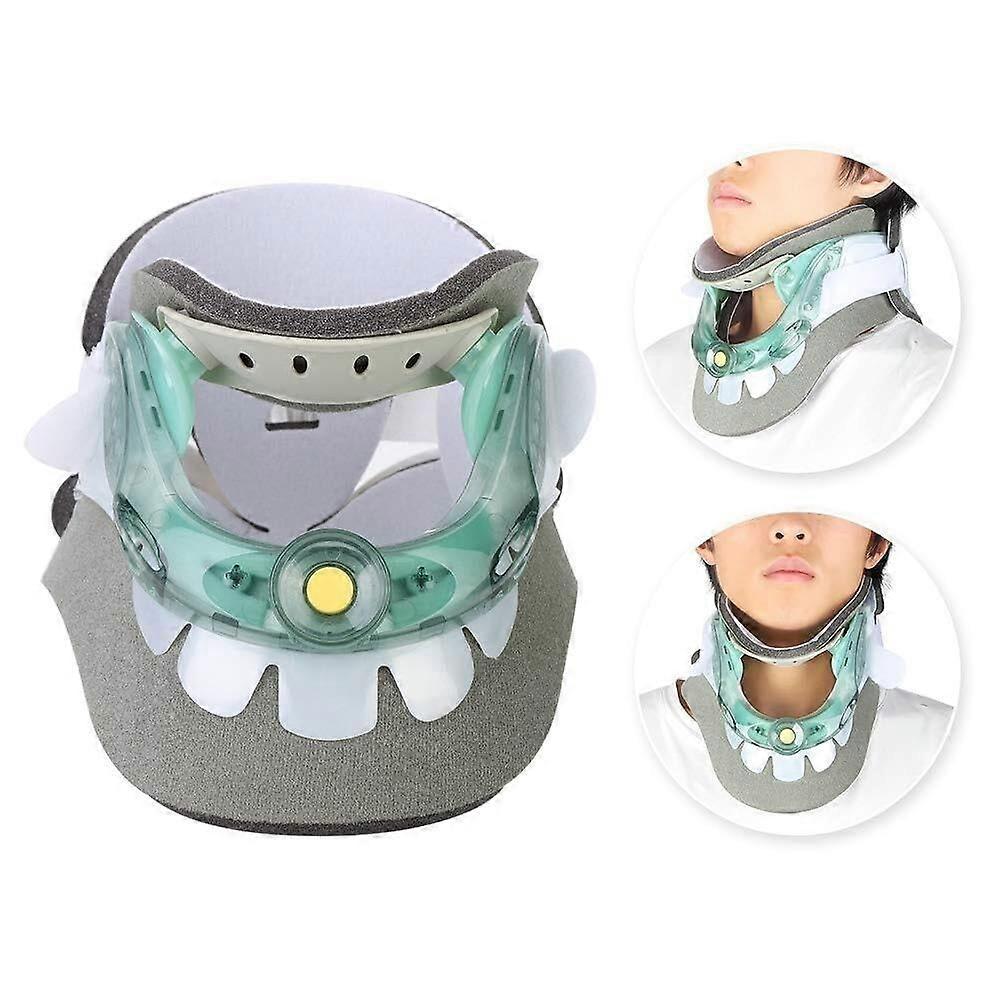 Adjustable Neck Support Orthopedic Traction Collar with Head Support, Postoperative Rehabilitation