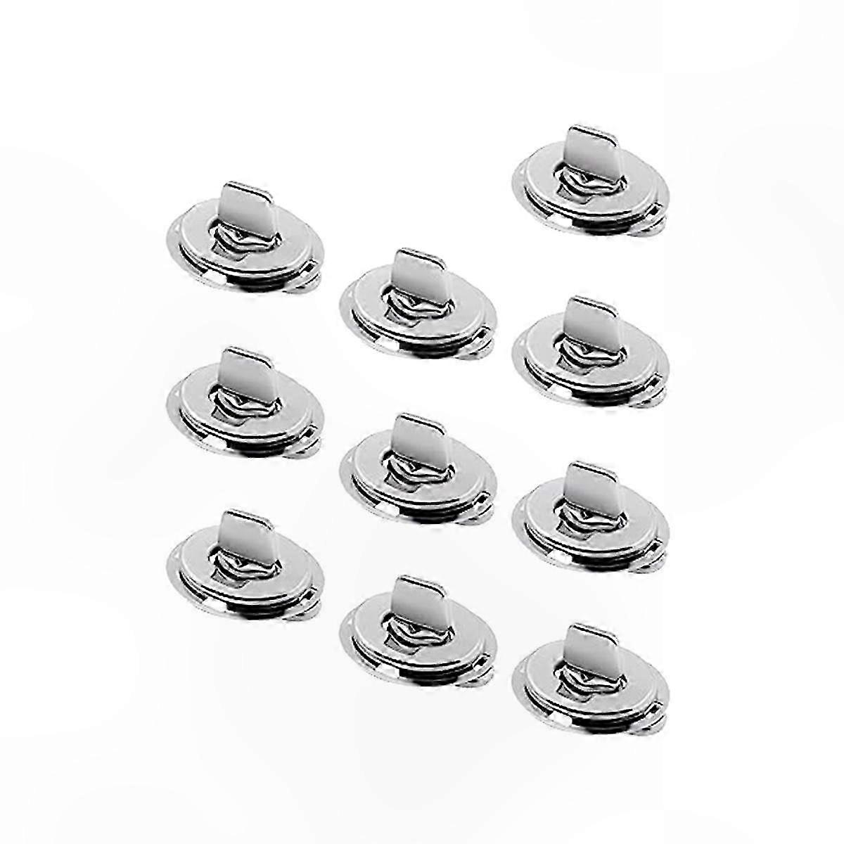 Marine Twist Lock Fasteners, Durable Metal Turn Buttons for Boats, Sailing Dinghies, and Caravans