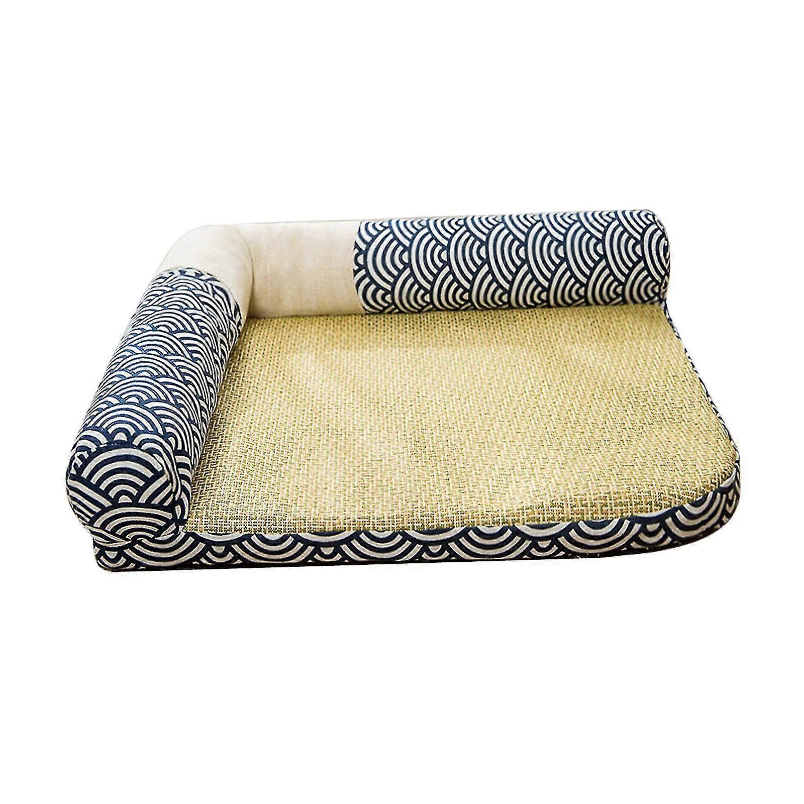 UK Summer Cool Bed - Temperature Regulating Mat for Small Dogs & Travelling Pets