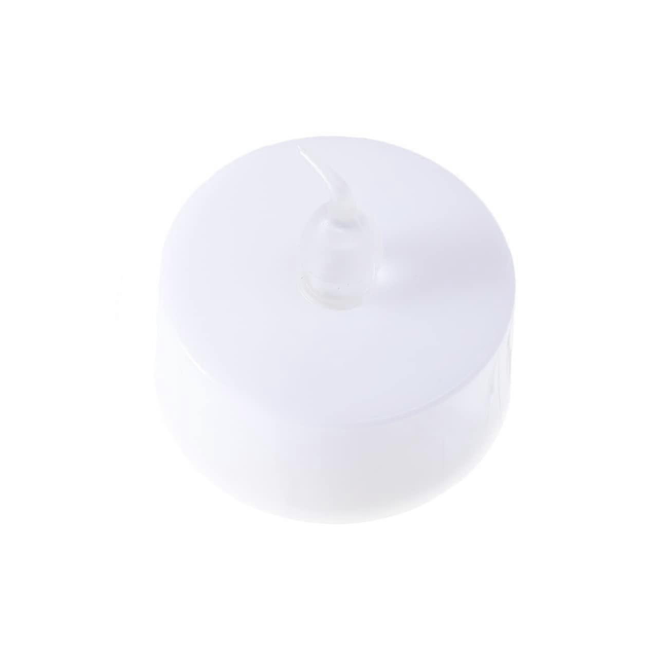 Pack Led Tea Light Candles Flameless Flickering BatteryPowered for Bar Home Decor Cafe