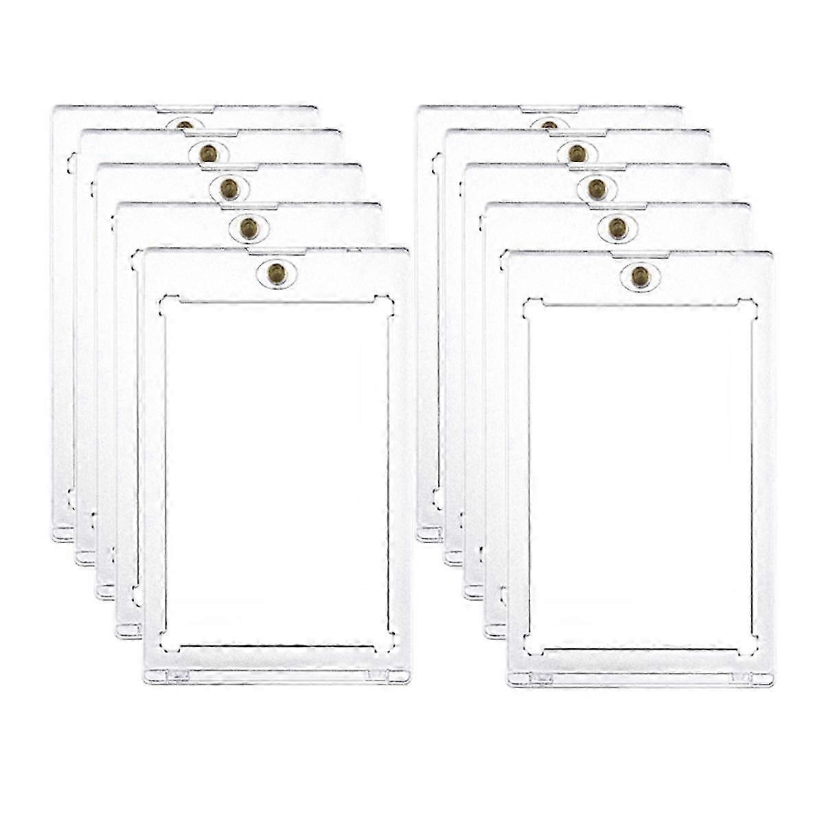35PT Hard Magnetic Card Holder for 10pcs Idol Photo Cards Protection & Display
