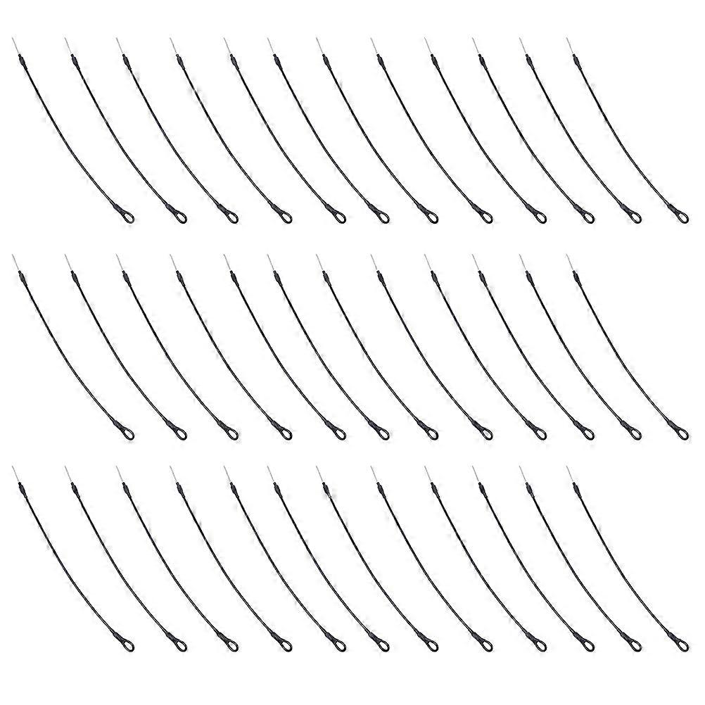 50pcs Security Lanyard Wire Loop To Pin Hanging Clothes String Store Supermarket Tool