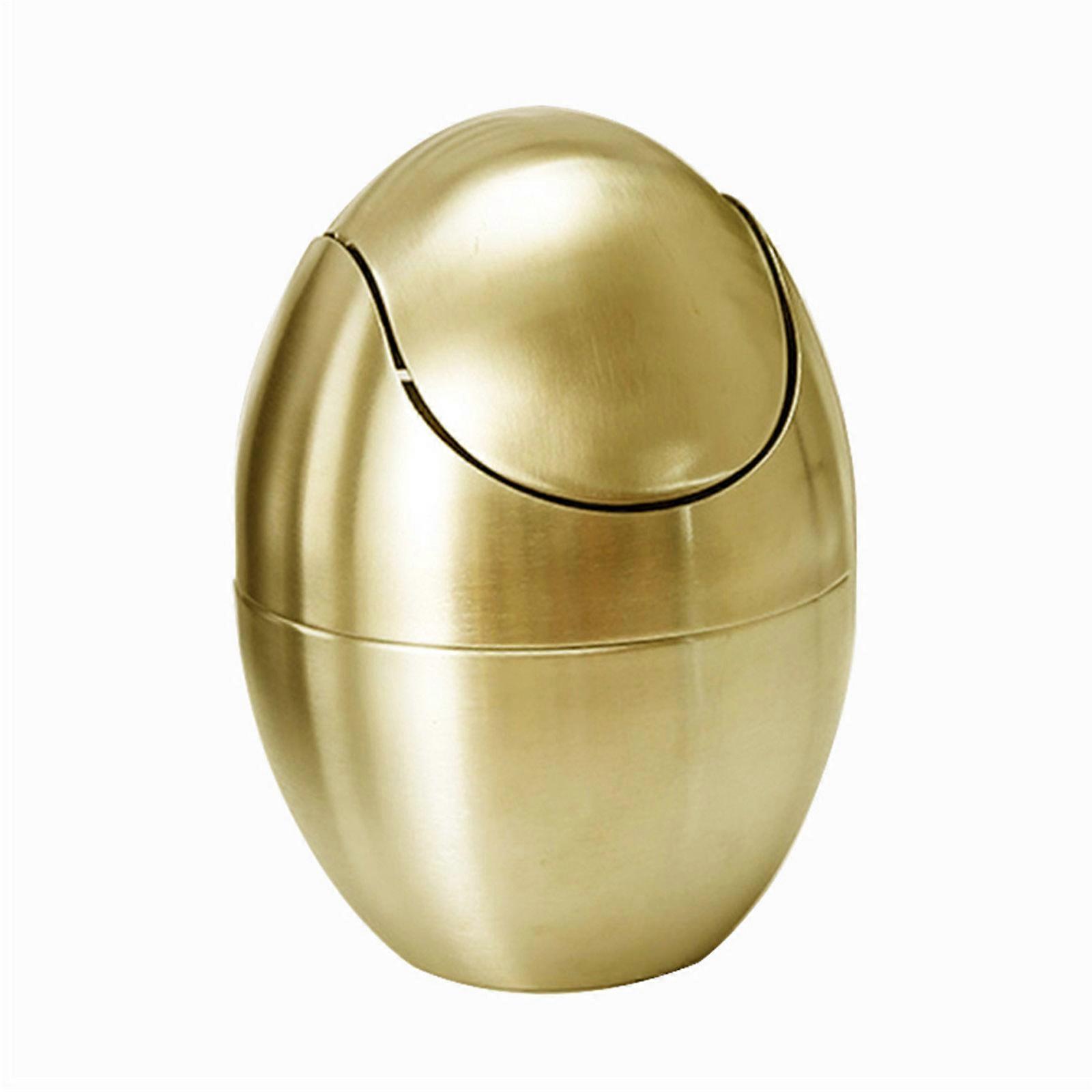 Durable Stainless Steel Kitchen Waste Bin Portable Size Ideal For Tight Space Garbage Container Multicolor