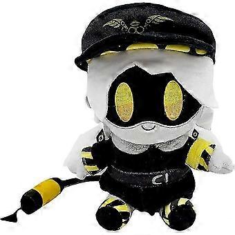 Boneca de pelúcia de assassinato de 25 cm - brinquedo de pelúcia de personagem de desenho animado Uzi fofo para coleção