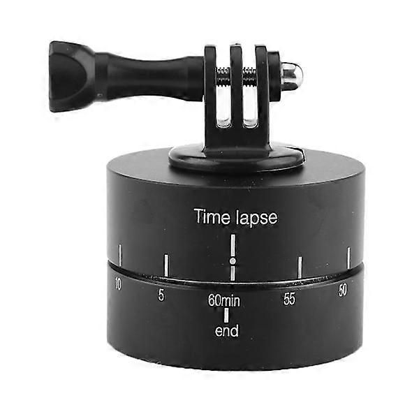 360° 60 Minutes Panning Rotating Tripod Time Lapse Stabilizer Stand Adapter for Gopro iPhone