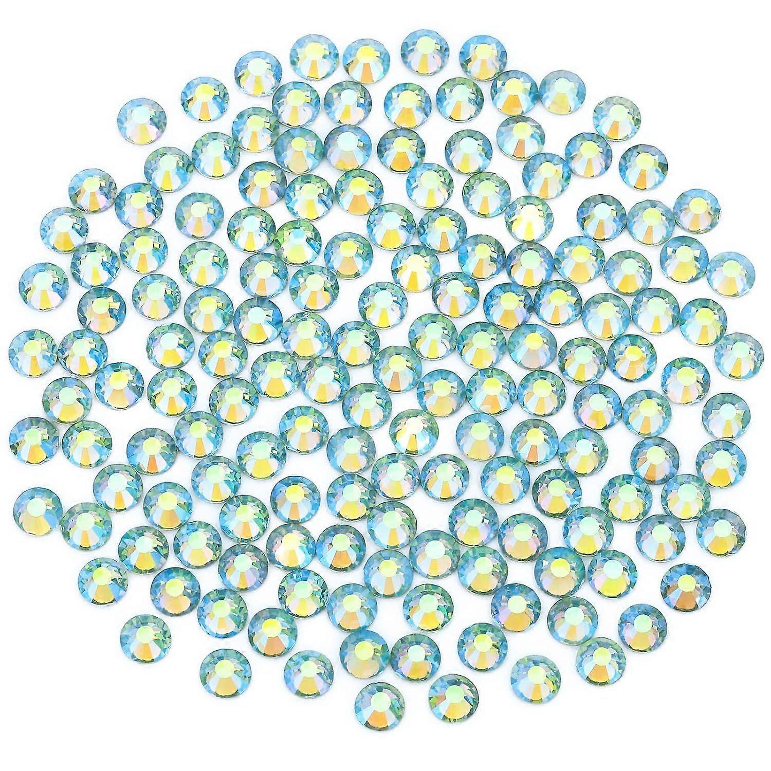 SS16 クラフト、ネイル、アート、デコレーション用クリスタル&ラインストーン - 1440個、ライト