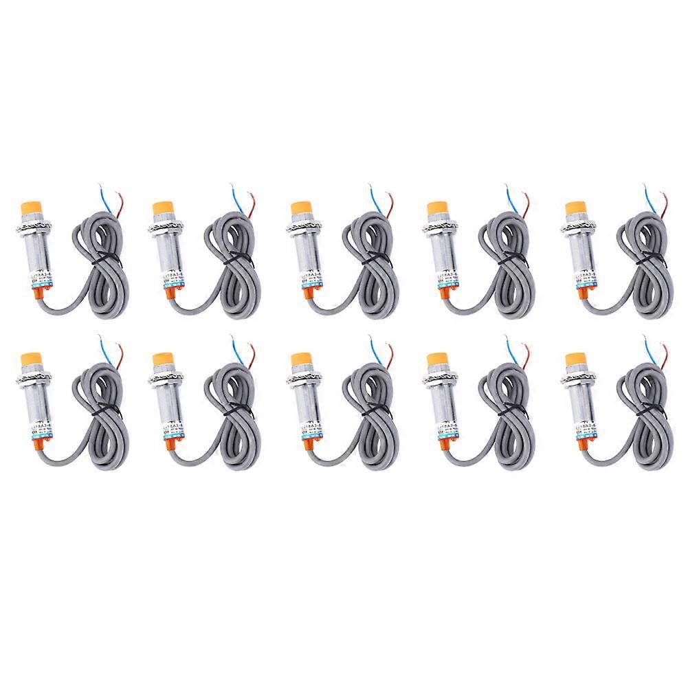 10Pcs JYIO Proximity Sensor Switch AC 2-Wire Normally Open 90-250VAC 400mA LJ18A3-8-J/EZ