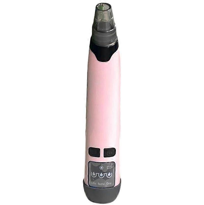 Blackhead Remover - Multifunctional Blackhead Remover Pore Vacuum Heating, Electric Acne Blackhead Remover Tool, 4 Types of Suction Power with LED Dis