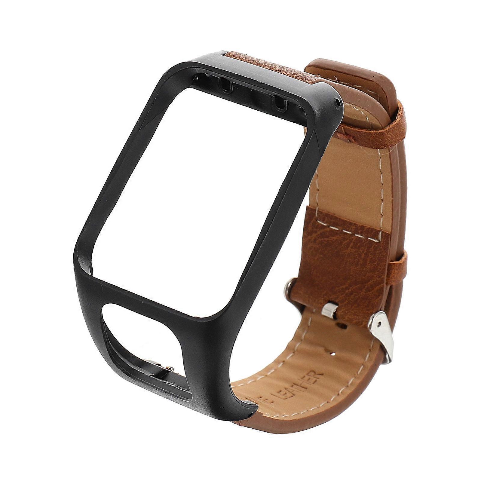 Watchband Compatible with Tomtom for Watch Replacement Brown