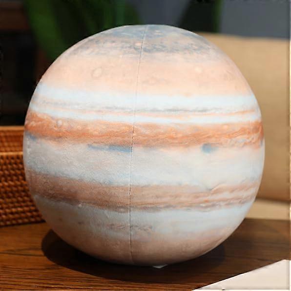 Sun Plush Soft Pillow 10.6 Inch / 27 cm Planet Plush Toy For Astronomy Education, Blue Planet, Jupiter Edition