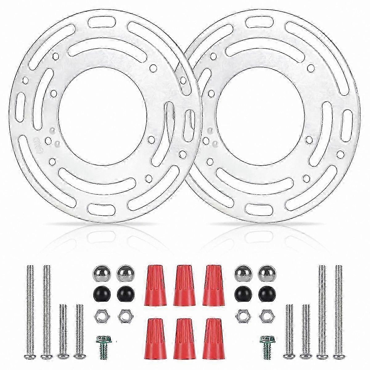 Mounting Plate for Ceiling Light Fixture Installation