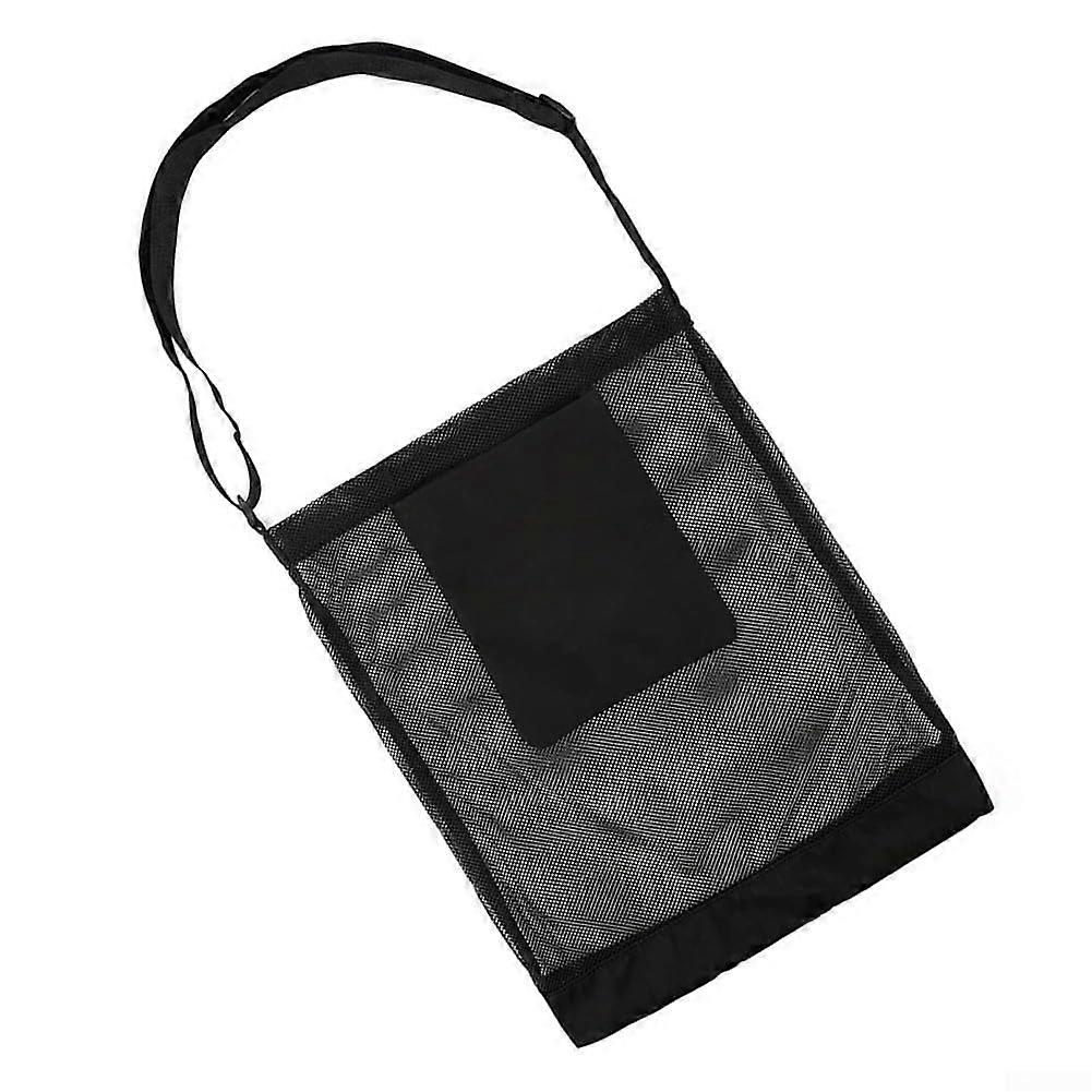 Mesh Outdoor Fruit Picking Bag For Mushroom Harvesting With External Storage Pouch, Breathable Mesh