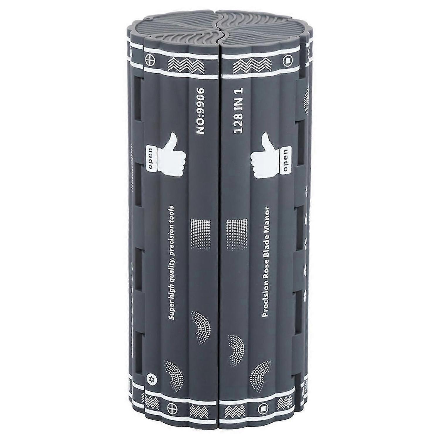 128-in-1 Screwdriver Set Highly Rigid Screwdriver with 6 Tools