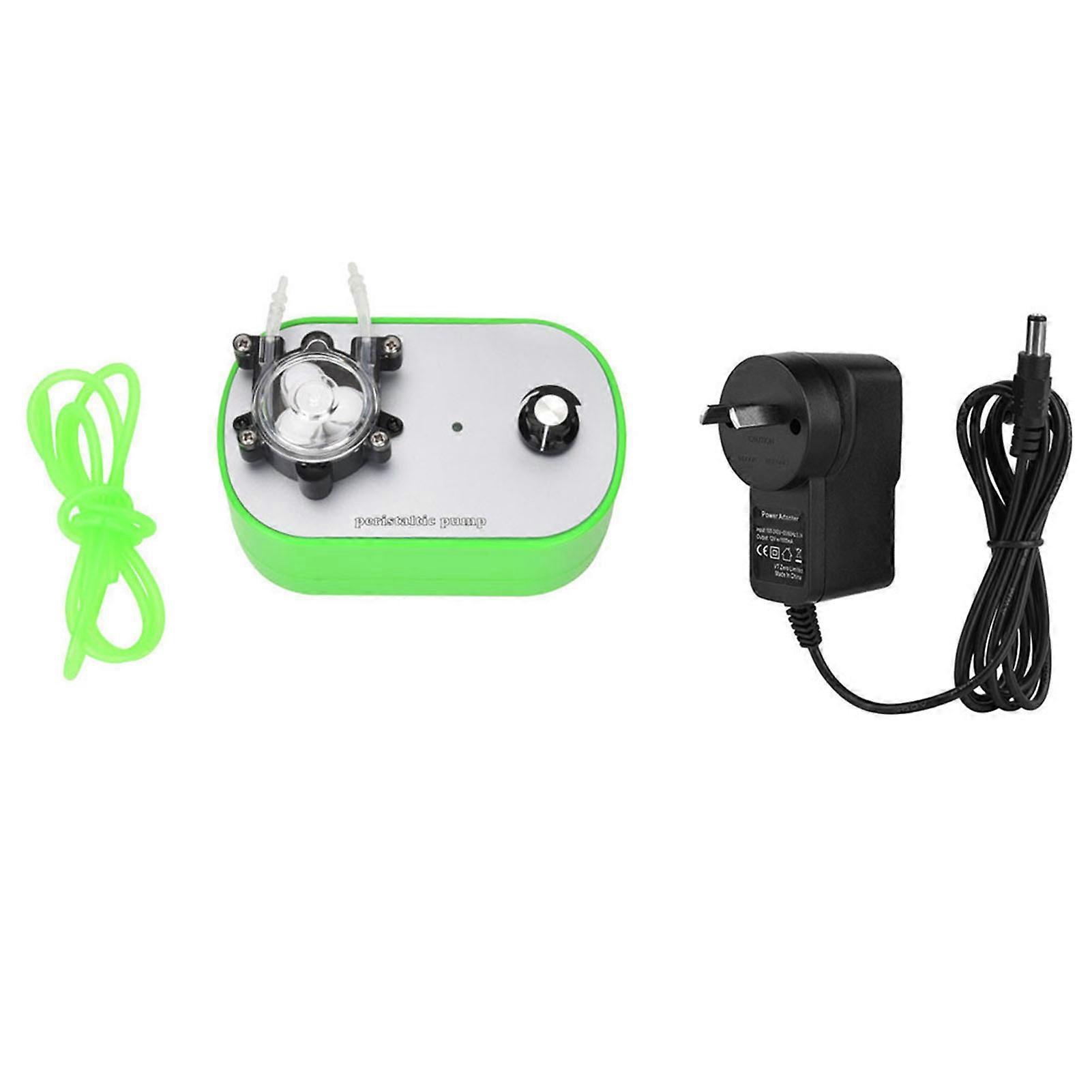 Mini Peristaltic Self Priming Pump Small Circulating Pump 100-240V AU Plug 10-33ml min G728-1-1