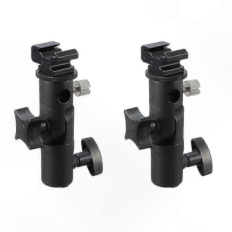 2-Pack Flash Mount for Light Stand Adapter