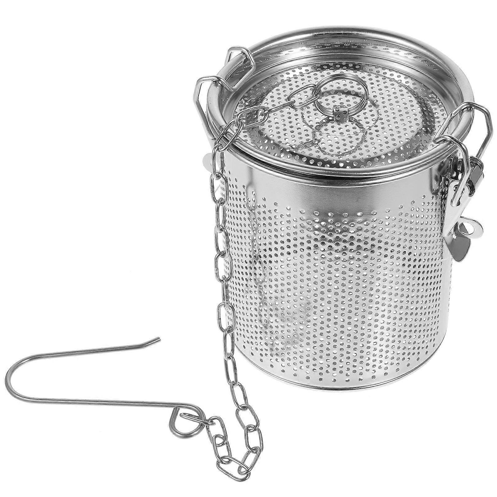 Soup Seasoning Stainless Steel Spice Filter for Cooking Basket