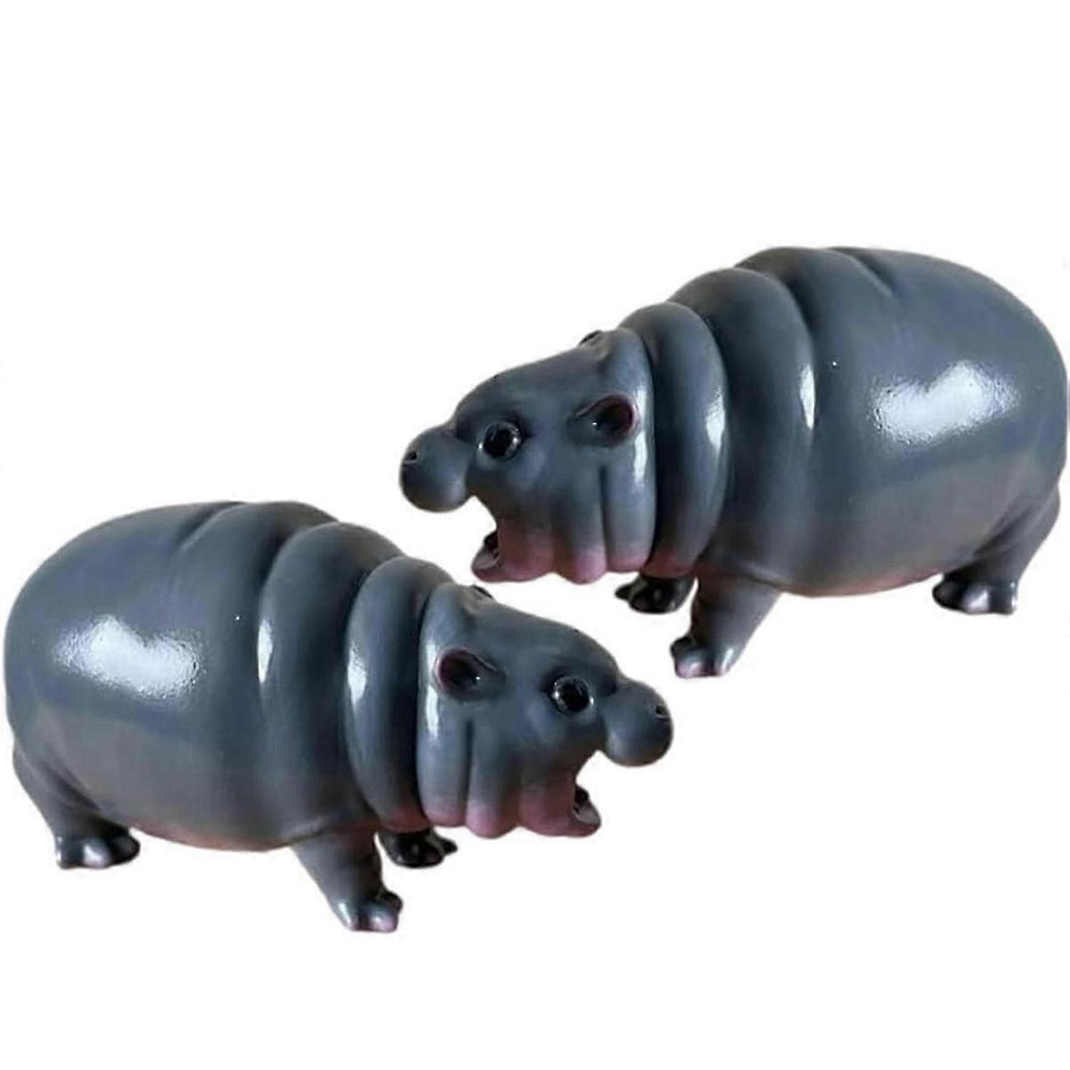 Moo Dengs Hippo, Moo Dengs Baby Pygmy Hippos Collectible, for Kids,