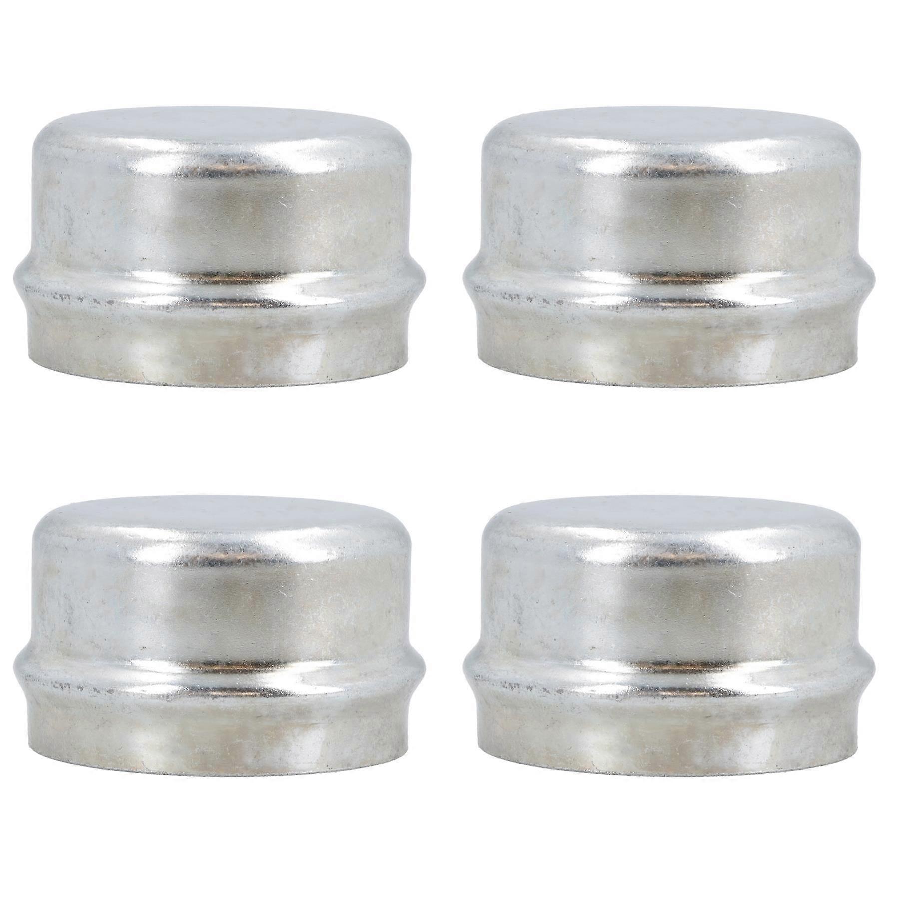 4 PACK Replacement 50.5mm Dust Cap Wheel Hub Trailer Bearing Grease Cover