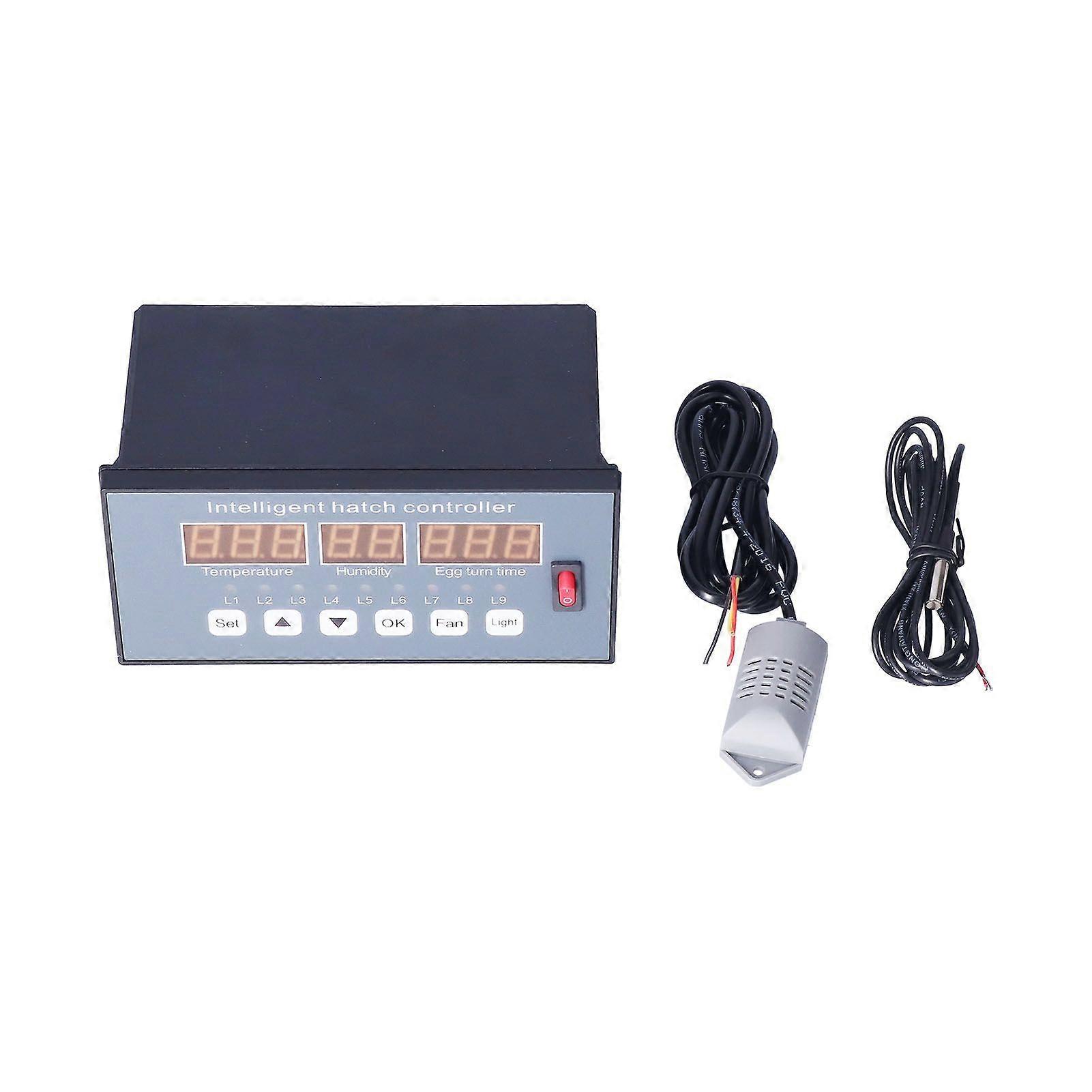 Fully Automatic Temperature and Humidity Intelligent Controller Incubator Temperature Control System Controller220V