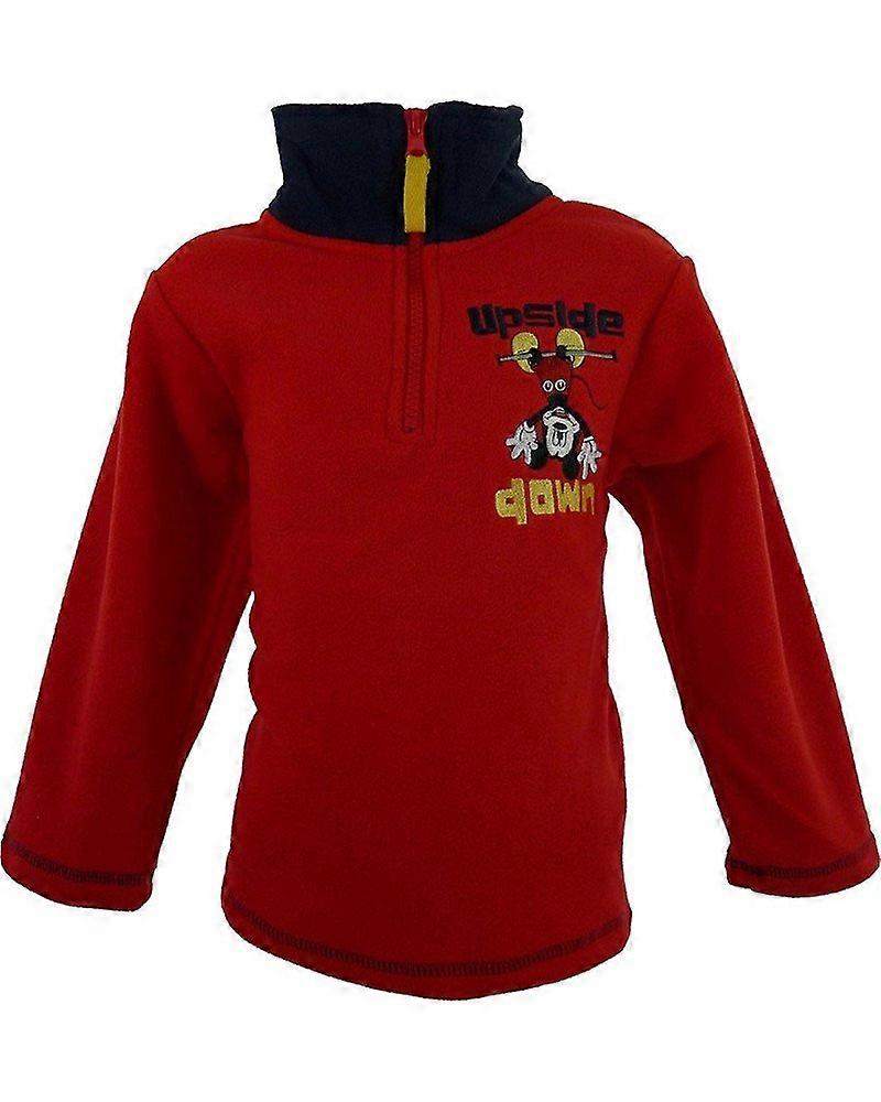 Jongens Disney Mickey Mouse Fleece Half Zip sweater