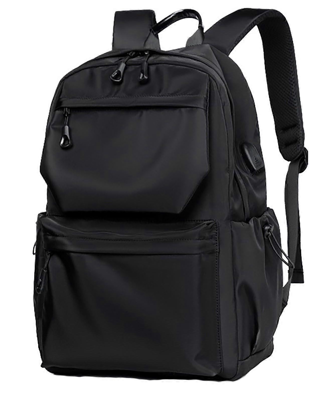 Lightweight Travel Bag With USB Charging Port Unisex Travel Backpack Mesh Shoulder Straps 44x29x13 Cm