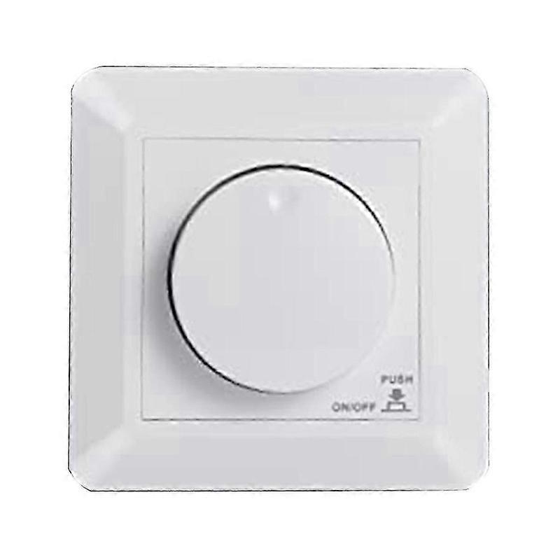 LED Dimmer Switch, Flush-Mounted Dimmer compatible with Dimmable LED and Halogen, 5-300 W Dimmer Switch LED, Ph